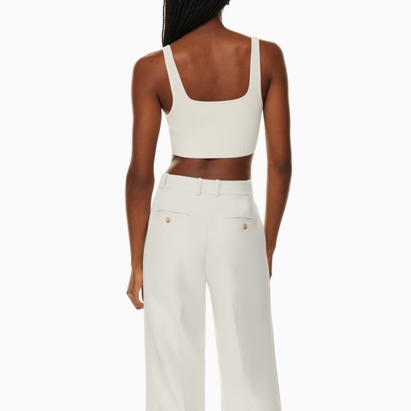 Aritzia Babaton Sculpt Knit Notch Tank - Picture 3 of 5